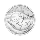 2015 Canada 20$ For 20$ Series Gingerbread Man 1/4oz .9999% Fine Silver Coin