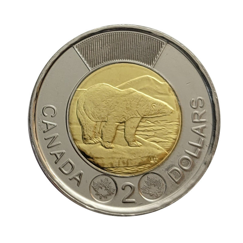 2016 Canada $2 Polar Bear Proof Like Coin