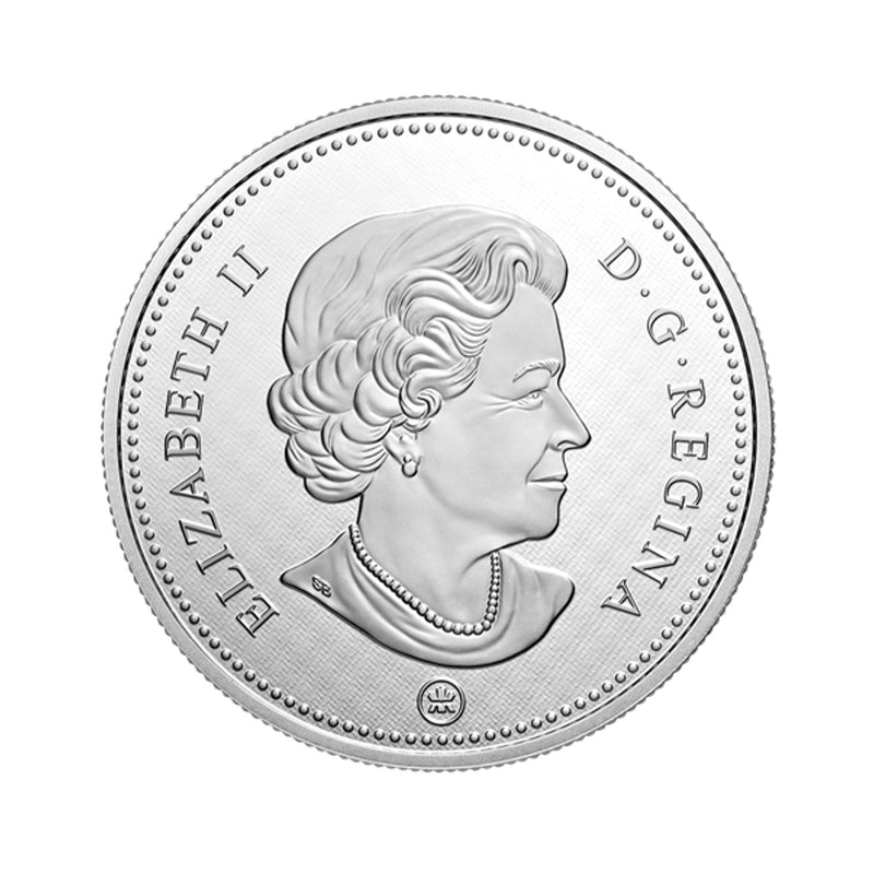 2016 Canada Big Coin 50 Cents Series 5oz Fine Silver Coin