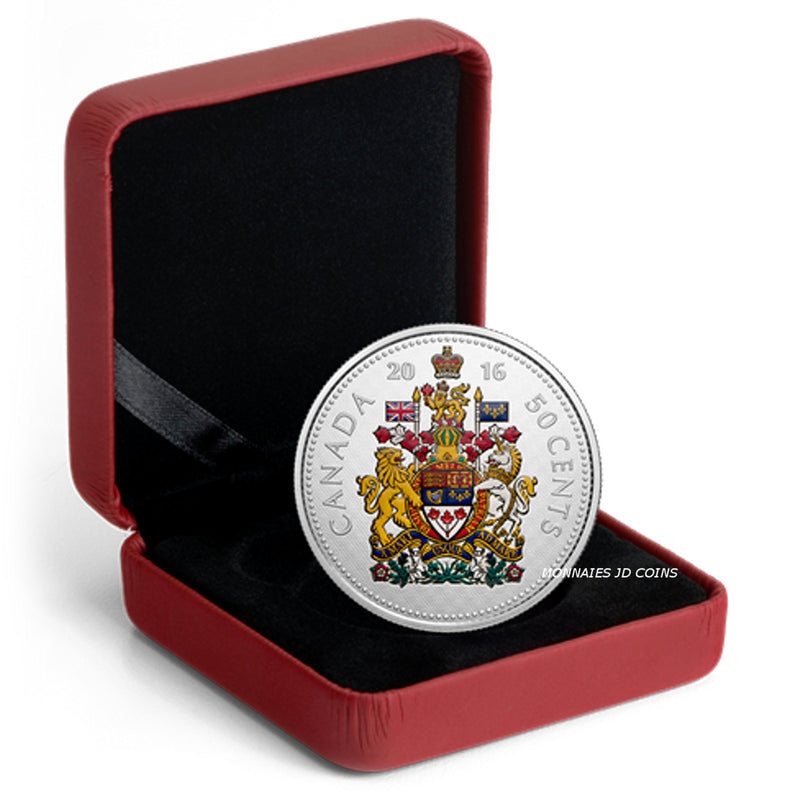 2016 Canada Big Coin 50 Cents Series 5oz Fine Silver Coin