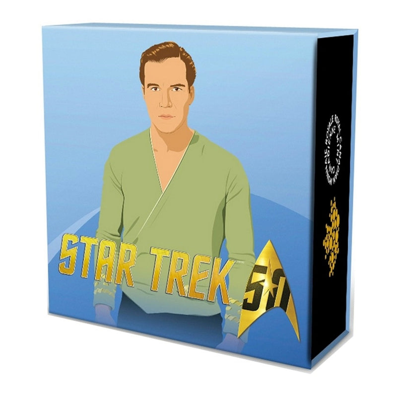 2016 Canada $10 Star Trek Capatain Kirk Fine Silver (No Tax)