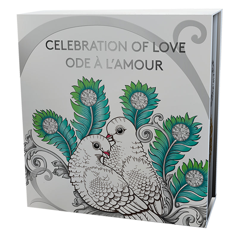 2016 Canada $10 Celebration of Love Fine Silver Coin (No Tax)