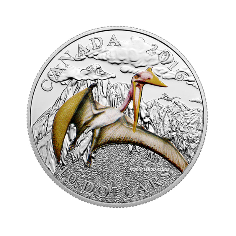 2016 Canada $10 Day of the Dinosaurs 3 Coin Set Fine Silver (No Tax)