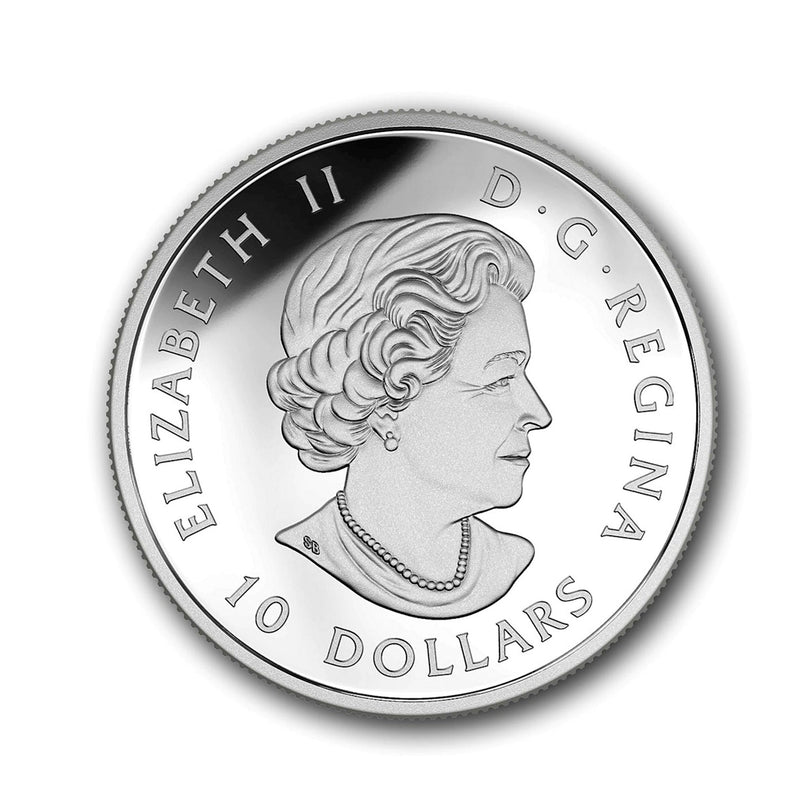 2016 Canada $10 Reflections of Grizzly Bear Fine Silver (No Tax)