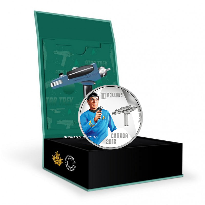 2016 Canada $10 Star Trek Spock Fine Silver (No Tax)