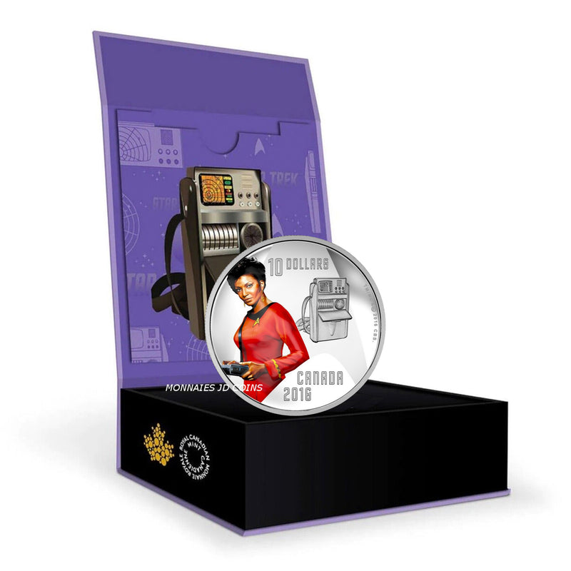 2016 Canada $10 Star Trek Uhura Fine Silver (No Tax)