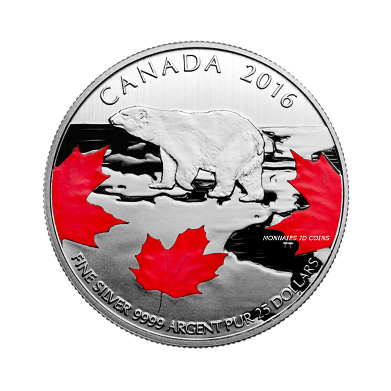 2016 Canada $25 for $25 True North Fine Silver