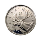 2016 Canada 25 Cents Proof Like