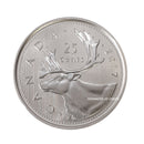 2017 Canada 25 Cents Specimen