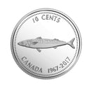 2017 Canada 1967-2017 Centennial Commemorative 10 Cents Silver Proof (No Tax)