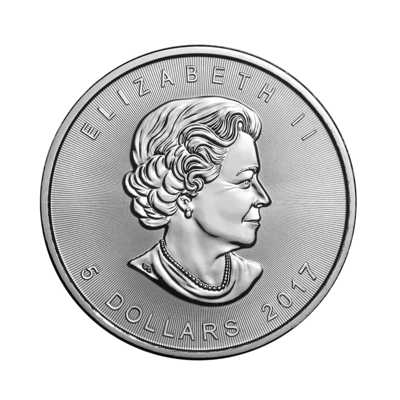 2017 Canada $5 1 oz. 99.99% Pure Silver SML Incuse (Bullion)