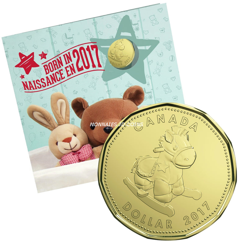 2017 Canada Baby Gift Set With Special Loon Dollar