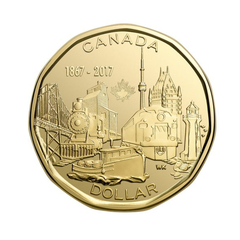 2017 Canada Connecting A Nation Loon BU(MS-63)