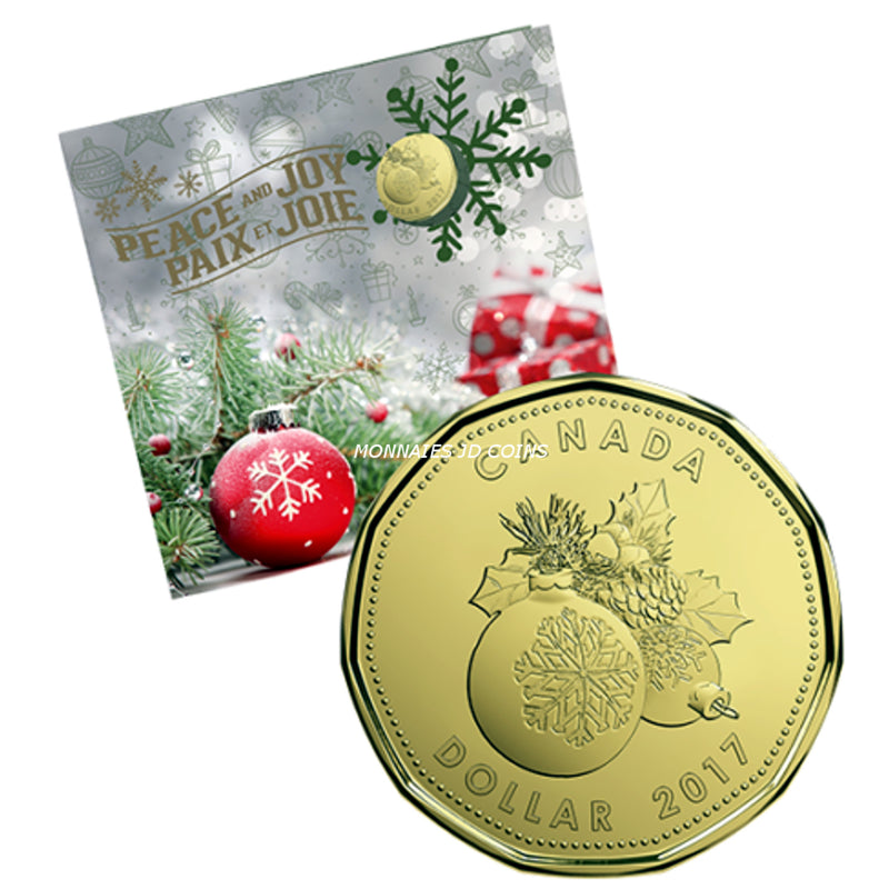 2017 Canada Peace and Joy Gift Set With Special Loon Dollar