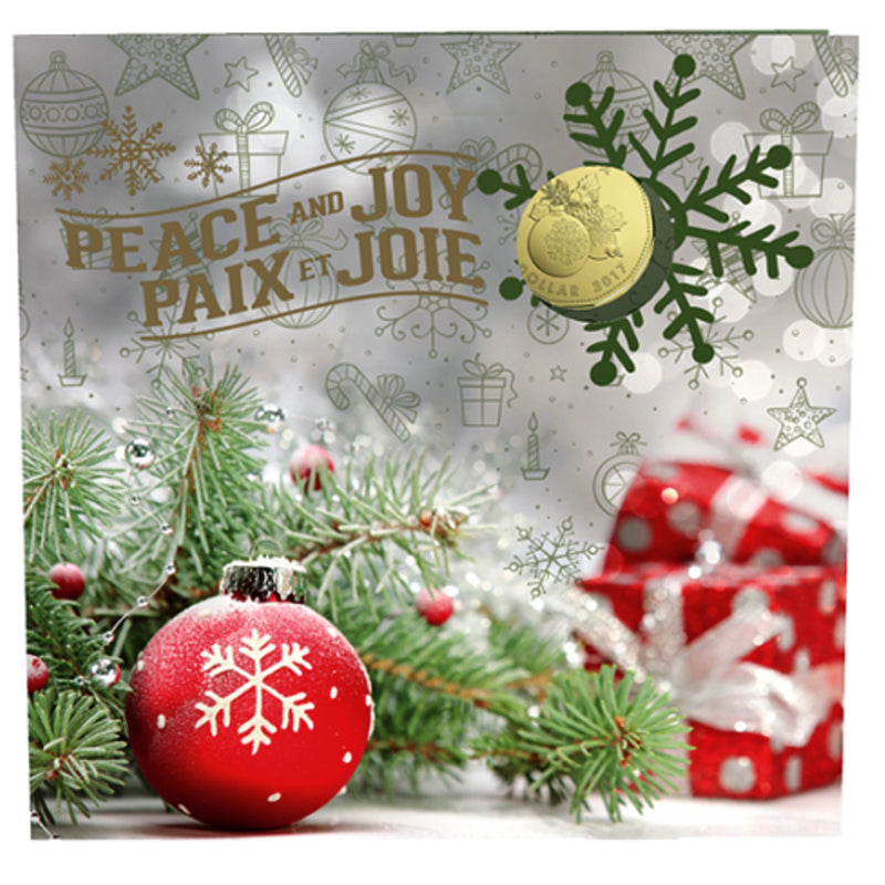 2017 Canada Peace and Joy Gift Set With Special Loon Dollar