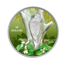 2017 Canada $10 Birds Among Nature's Colours Tufted Titmouse Fine Silver (No Tax)