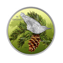 2017 Canada $10 Birds Among Nature's Colours Nuthatch Fine Silver (No Tax)