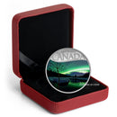 2017 Canada $10 Celbrating Canada's 150th Aurora Borealis At Mcintyre Creek Fine Silver (No Tax)