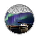 2017 Canada $10 Celbrating Canada's 150th Float Planes On The Mackenze River Fine Silver (No Tax)