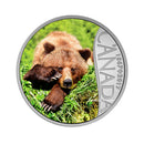 2017 Canada $10 Celbrating Canada's 150th Grizzly Bear Fine Silver (No Tax)