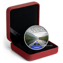 2017 Canada $10 Celbrating Canada's 150th Kayaking On The River Fine Silver (No Tax)