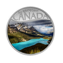 2017 Canada $10 Celbrating Canada's 150th Peyto Lake Fine Silver (No Tax)