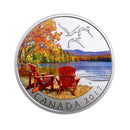 2017 Canada $10 Iconic Canada Autumn's Palette Fine Silver (No Tax)
