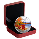 2017 Canada $10 Iconic Canada Autumn's Palette Fine Silver (No Tax)