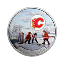2017 Canada $10 Passion To Play Calgary Flammes Fine Silver (No Tax)