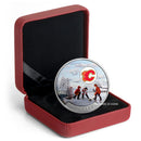 2017 Canada $10 Passion To Play Calgary Flammes Fine Silver (No Tax)