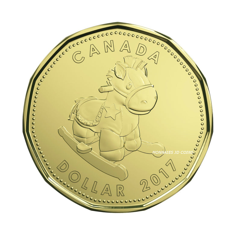 2017 Canada Baby Loon Rocking Horse Brillant Uncirculated