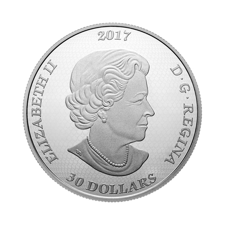 2017 Canada $30 Gate To Enchanted Garden Fine Silver Coin (No Tax)