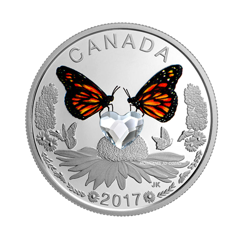 2017 Canada $3 Celebration Of Love Series Fine Silver (No Tax)