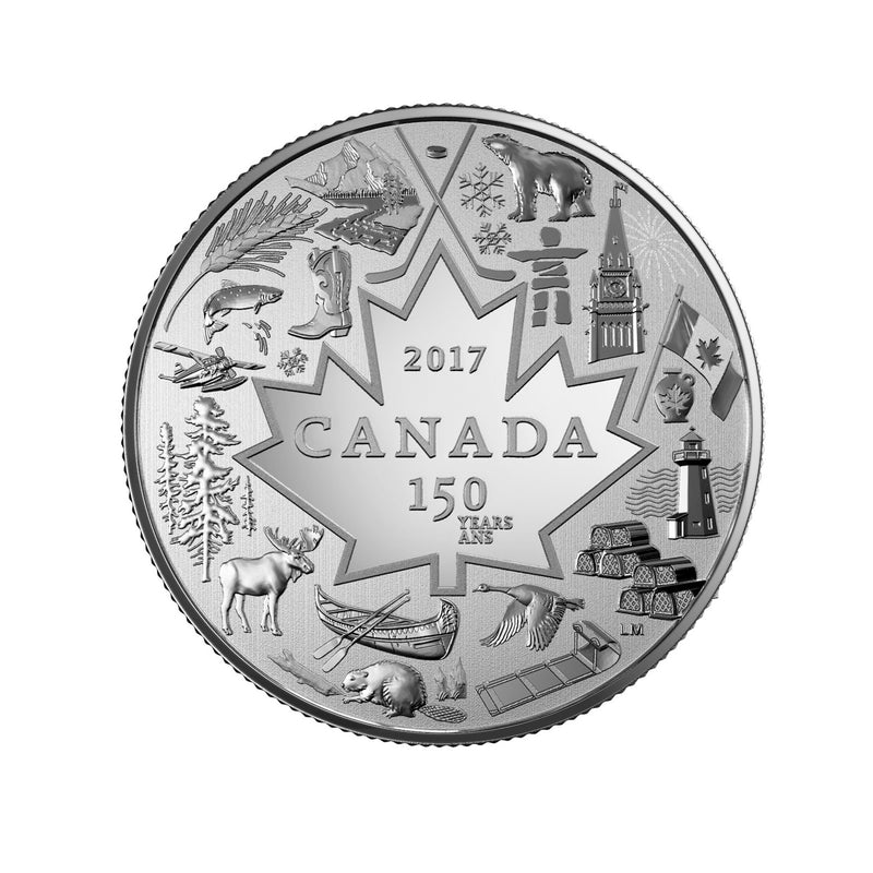 2017 Canada $3 Heart of our Nation Fine Silver Coin (No Tax)