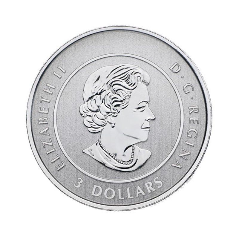 2017 Canada $3 The Spirit Of Canada Fine Silver (No Tax)