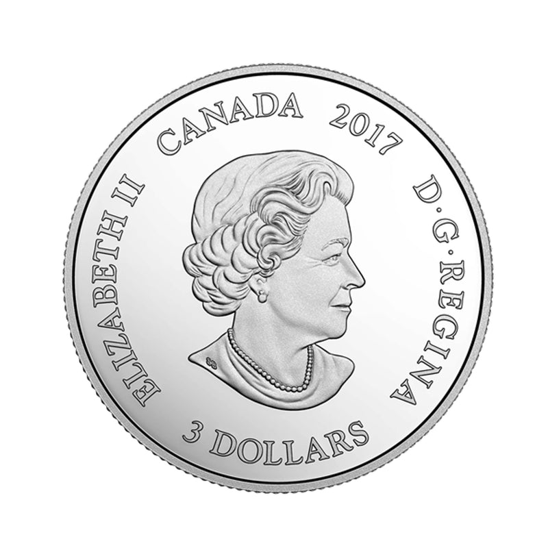 2017 Canada $3 Zodiac Series Aries Fine Silver (No Tax)