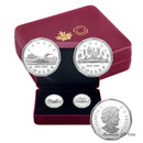 2017 Canada $1 The Loonie, 30th Anniversary - 2 Coin Pure Silver Set