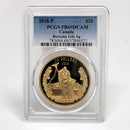 2018 Canada $20 A Modern Allegory - Borealia Gold Plated Fine Silver PCGS PR69