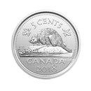2018 Canada 5 Cent Specimen
