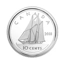 2018 Canada 10 Cents Silver Proof (No Tax)