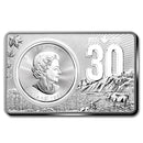2018 Canada 30th Anniversary Of The Maple Leafs 1 oz Pure Silver Coin & 2 oz Pure Silver Bar