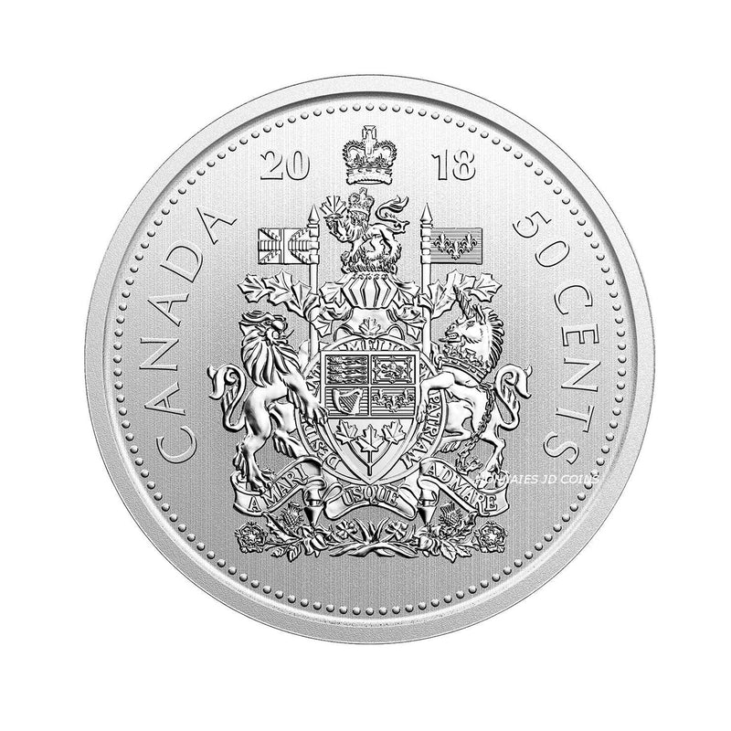 2018 Canada 50 Cent Specimen