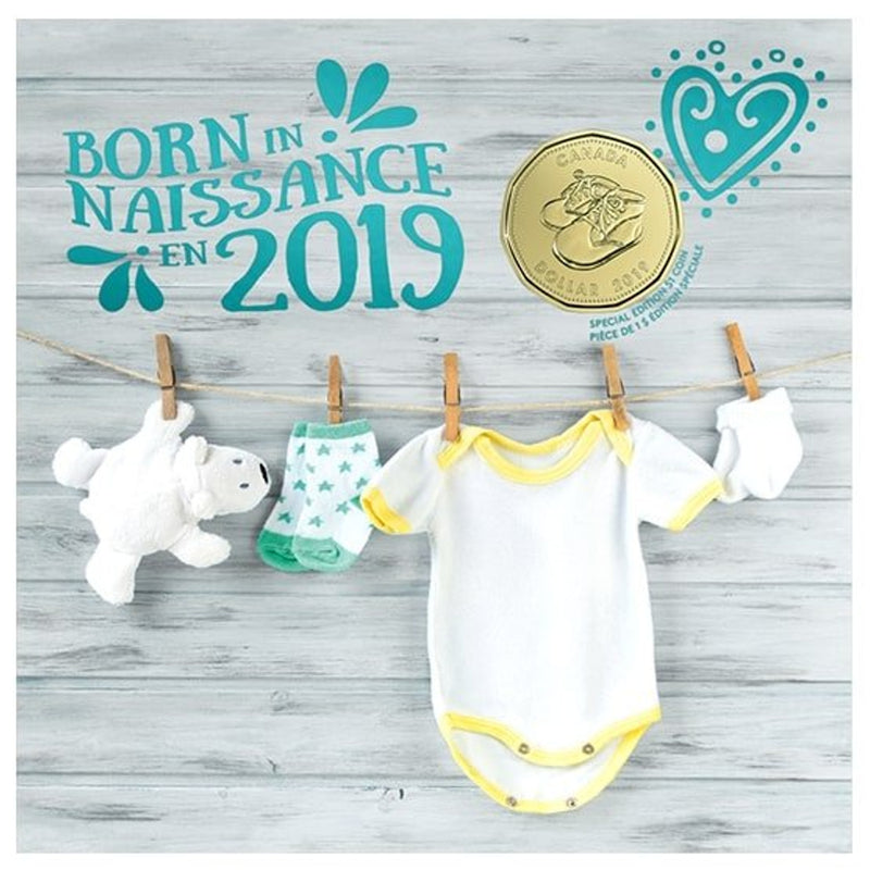 2019 Canada Baby Gift Set With Special Loon Dollar