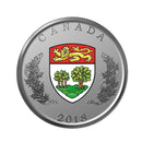 2018 Canada Prince Edward Island Emblems Of Canada 25 Cent Fine Silver Coin