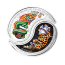 2018 Canada $10 Black And White Yin And Yang Fine Silver (No Tax)