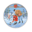 2018 Canada $10 Learning To Play Calgary Flammes Fine Silver (No Tax)