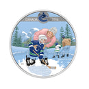 2018 Canada $10 Learning To Play Vancouver Canucks Fine Silver (No Tax)