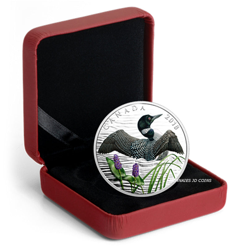 2018 Canada $10 The Common Loon Fine Silver (No Tax)