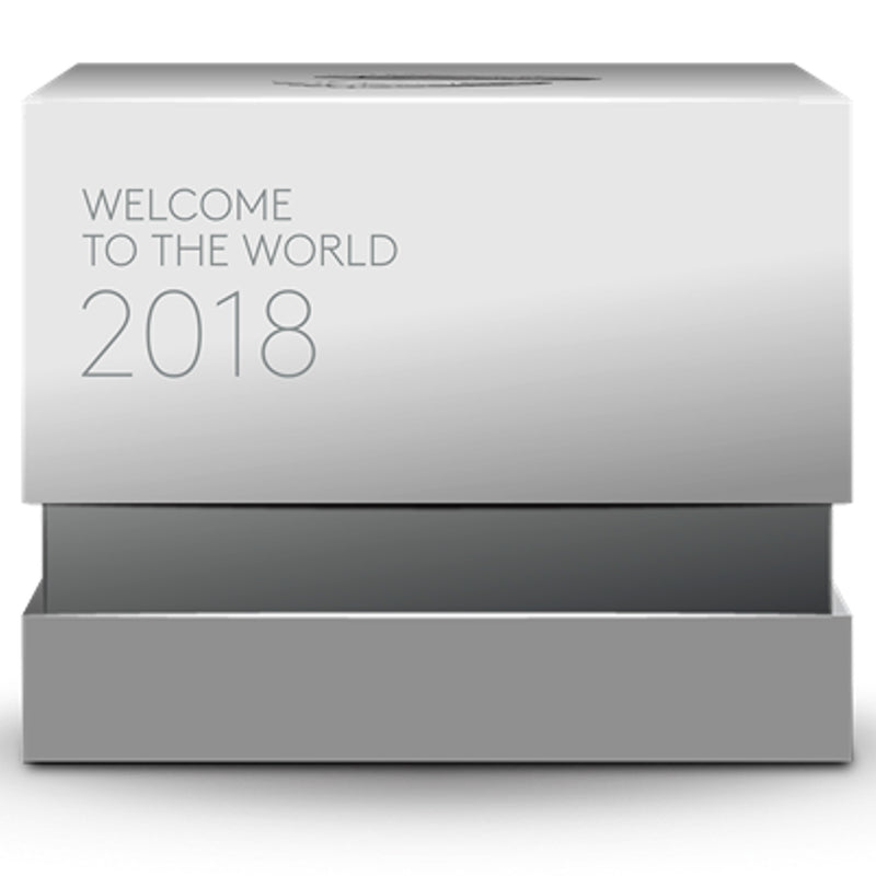 2018 Canada $10 Welcome to the World Baby Feet Fine Silver (No Tax)