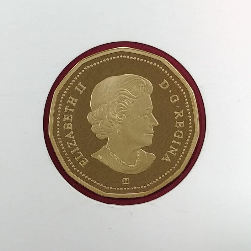 2018 Canada Loon Fine Silver Proof Gold Plated Coin